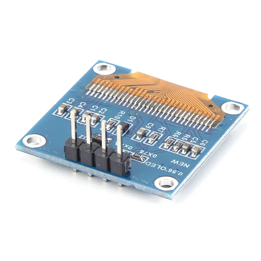 KGOTA 0.96inch Lcd Module 4pin Iic 3.3-5V Ssd1315 Drive 128x64 White Blue Yellow Blue Display For Arduino Raspberry Pi Bbc