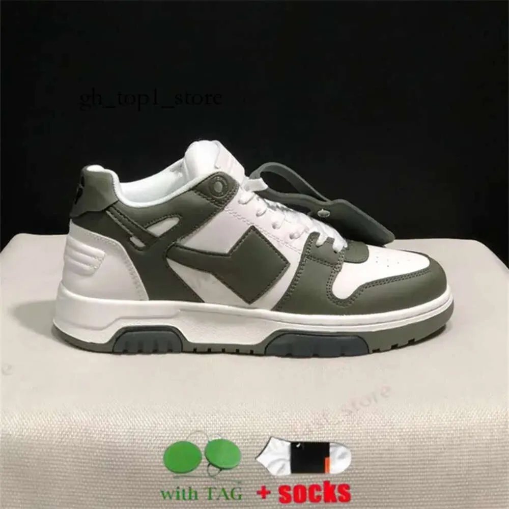 Offs sheos dhgate buiten kantoor sneaker heren dames casual schoenen ontwerper luxe low top lederen lederen basketbal schoenen lopers luxe 177