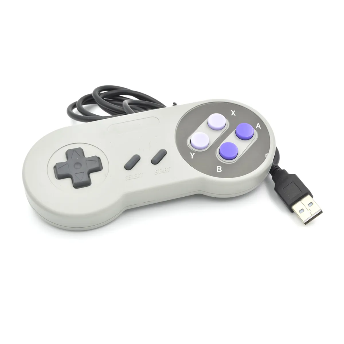 2-Pack 1.4M Wired USB SNES Game Controllers with Raspberry Pi ...
