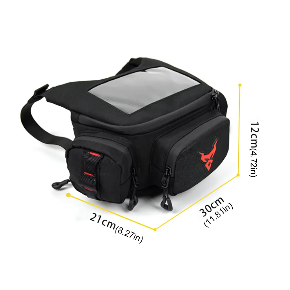 DHgate.com:2024Waterproof Motorcycle Waist Bag with
