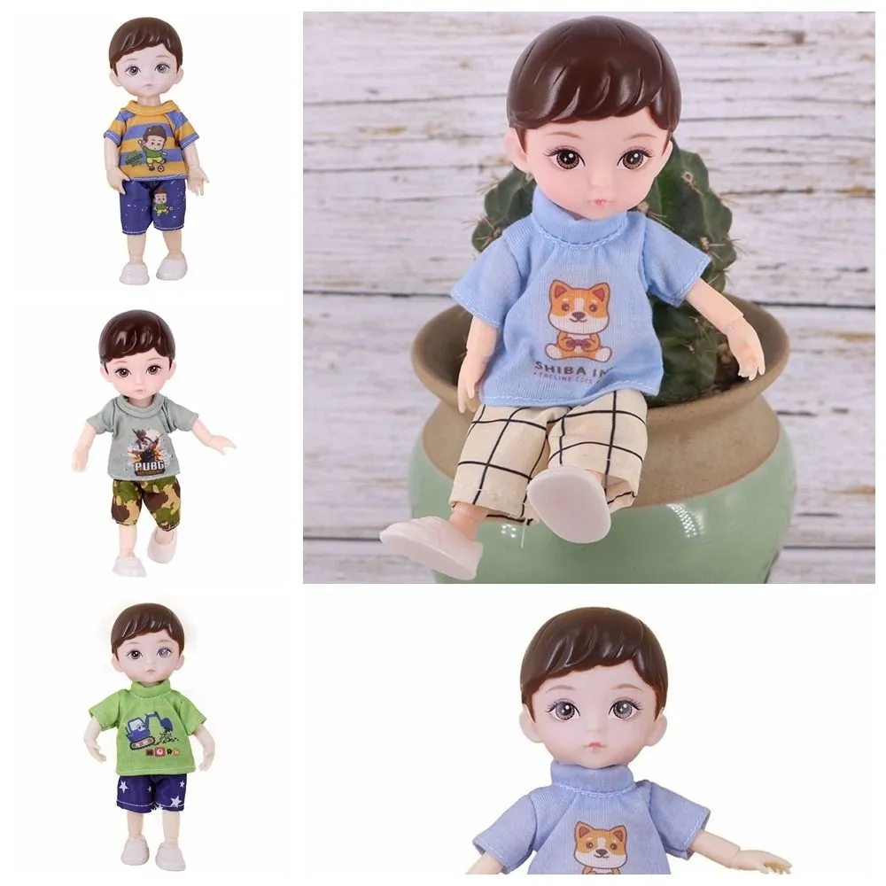 DHgate.com:202416cm Tiny BJD Doll Blue & Yellow Eyes 13