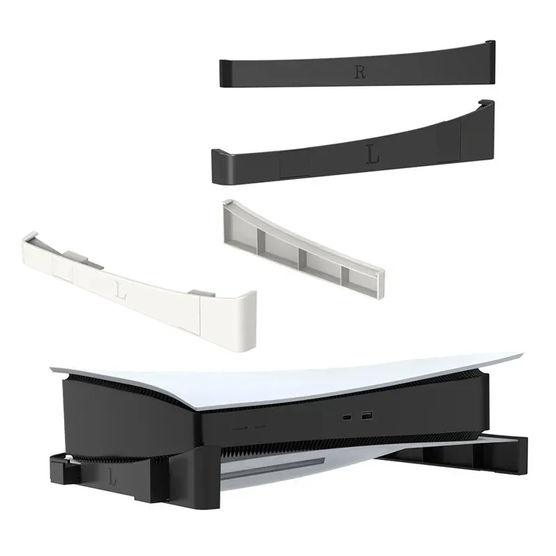 Stands Horizontal Stand Holder For PS5 Playstation 5 Console Base Durable Bracket Support bottom Protector Heat dissipation Accessories