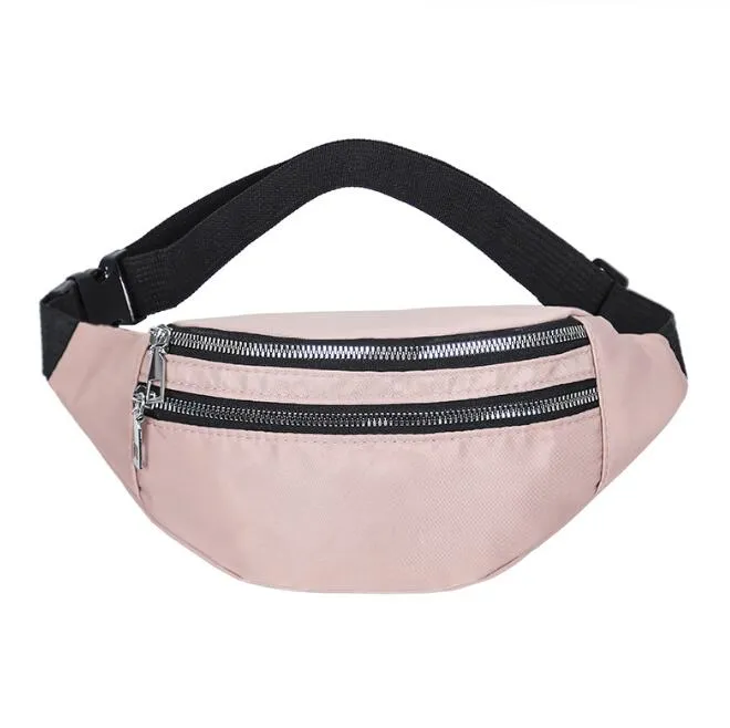 NOVO SPORT SPORT Outdoor Sacos de cintura de ginástica Fanny Pack Pack de grande capacidade Bolsa impermeável Viajar Pacote de caramba de caminhada