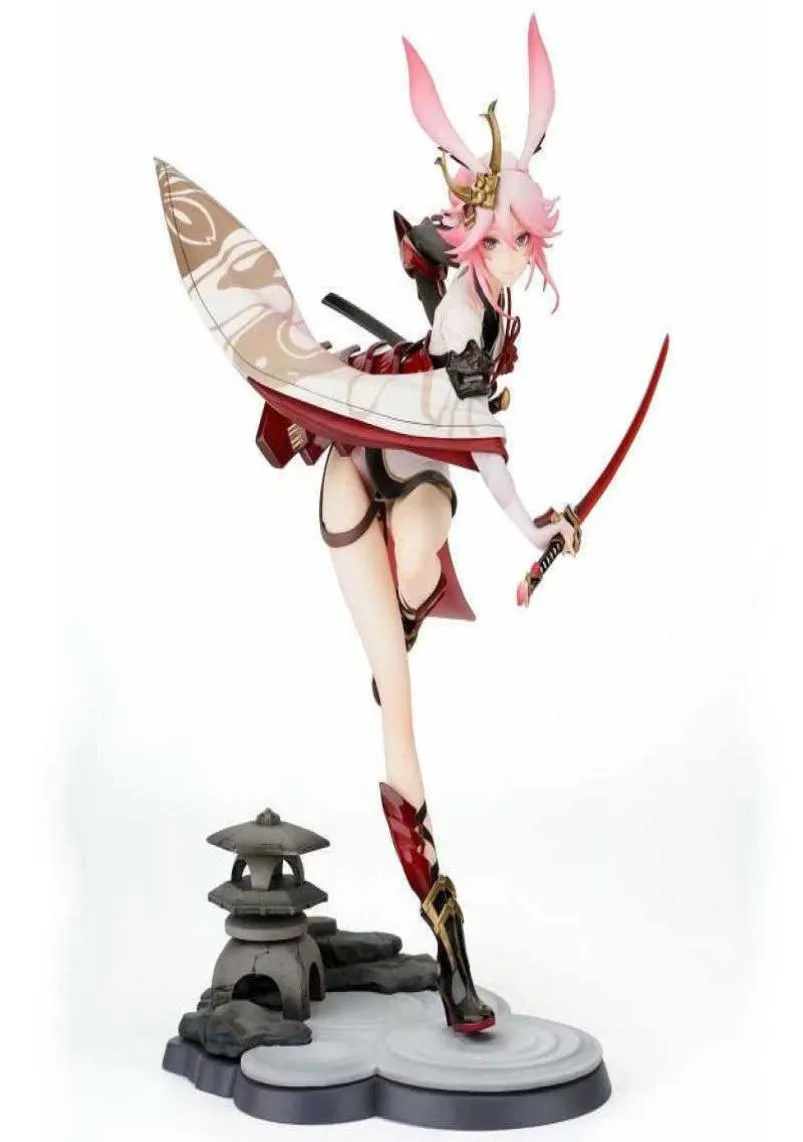 27cm Anime Honkai Impact 3 Sakura Yae Heretic Miko Valkyrie PVC Action figure toys Anime Model Toys For Friend Gifts Q06217767898