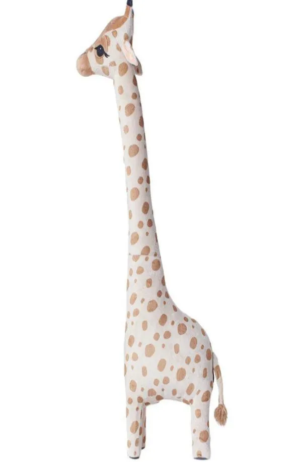 Ins tecknad baby giraff plysch leksaker fylld docka söt djur för barn barn födelsedag xmas presentrum dekoration a79832841042