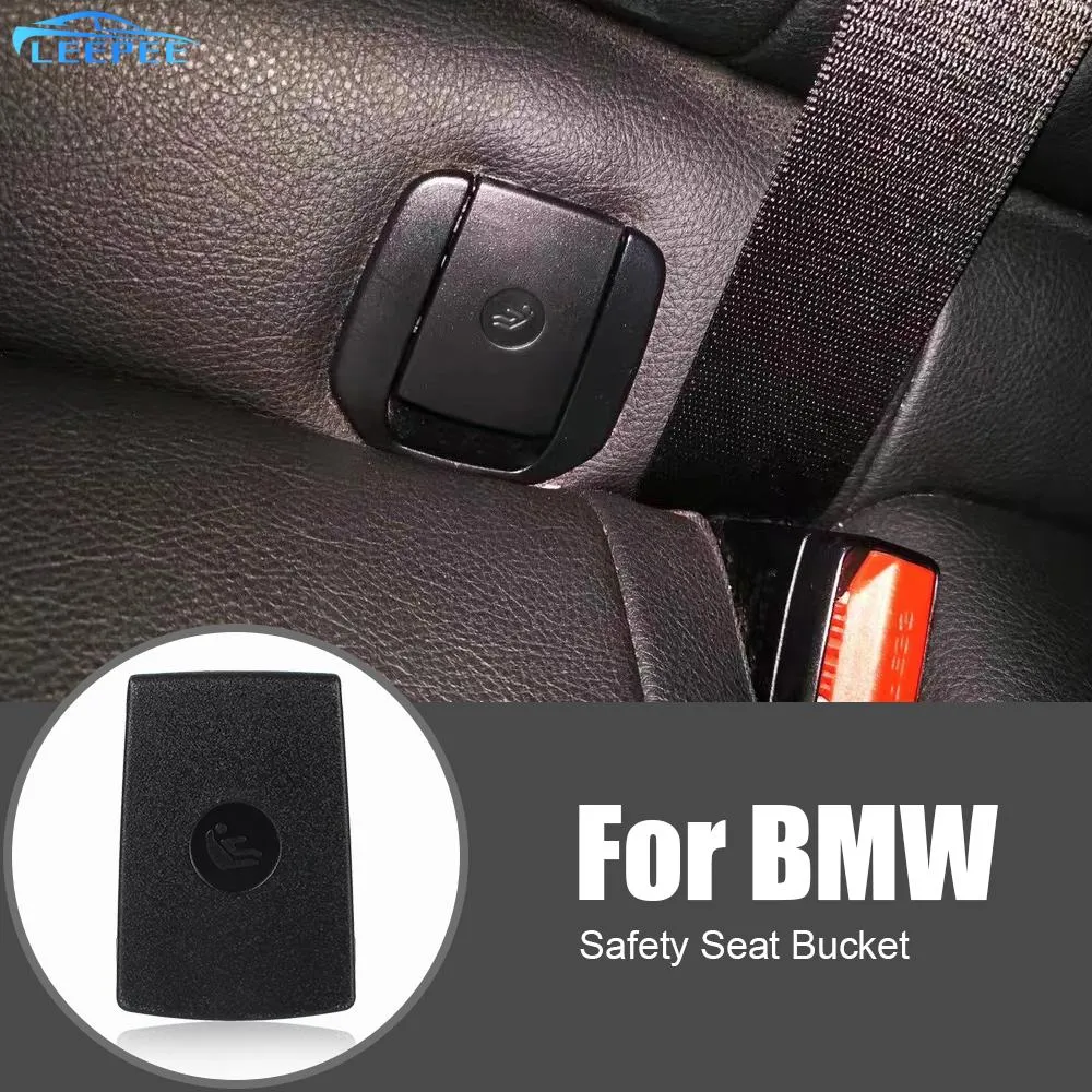 Couper à ceinture isofix retenue accessoires de voiture Couverture d'ancrage pour BMW X1 E84 3 séries E90 F30 1 série E87 Car arrière arrière siège enfant