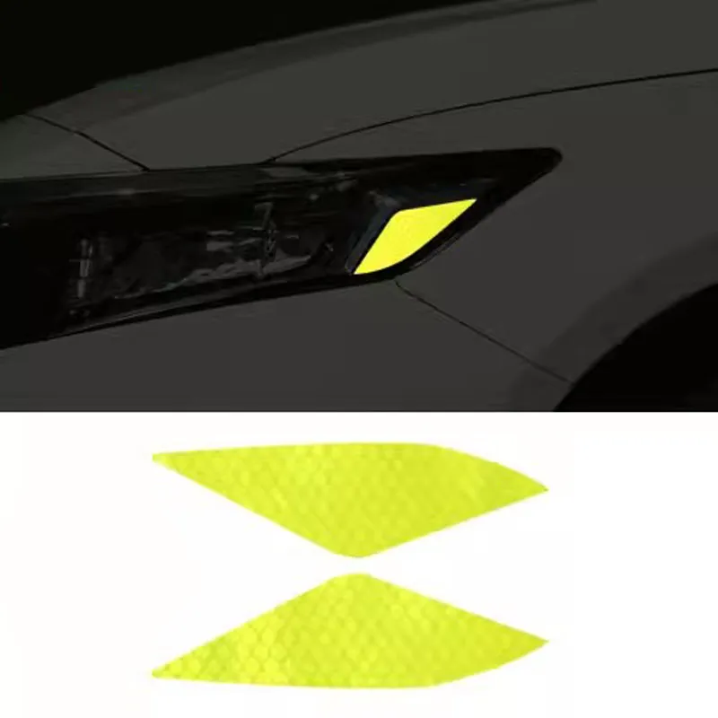 Front Lights Sticker Automotive Stickers Reflective Headlight Film ... From Ddmyearth, $34.7 ...