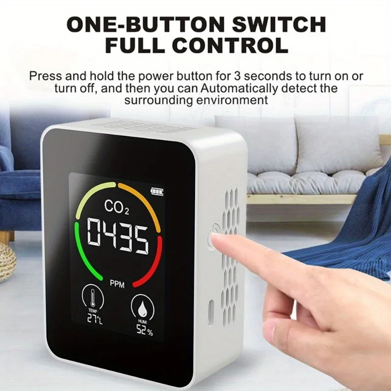 Wholesale Portable CO2 Detector CO2 Sensor Air Quality Monitor ...