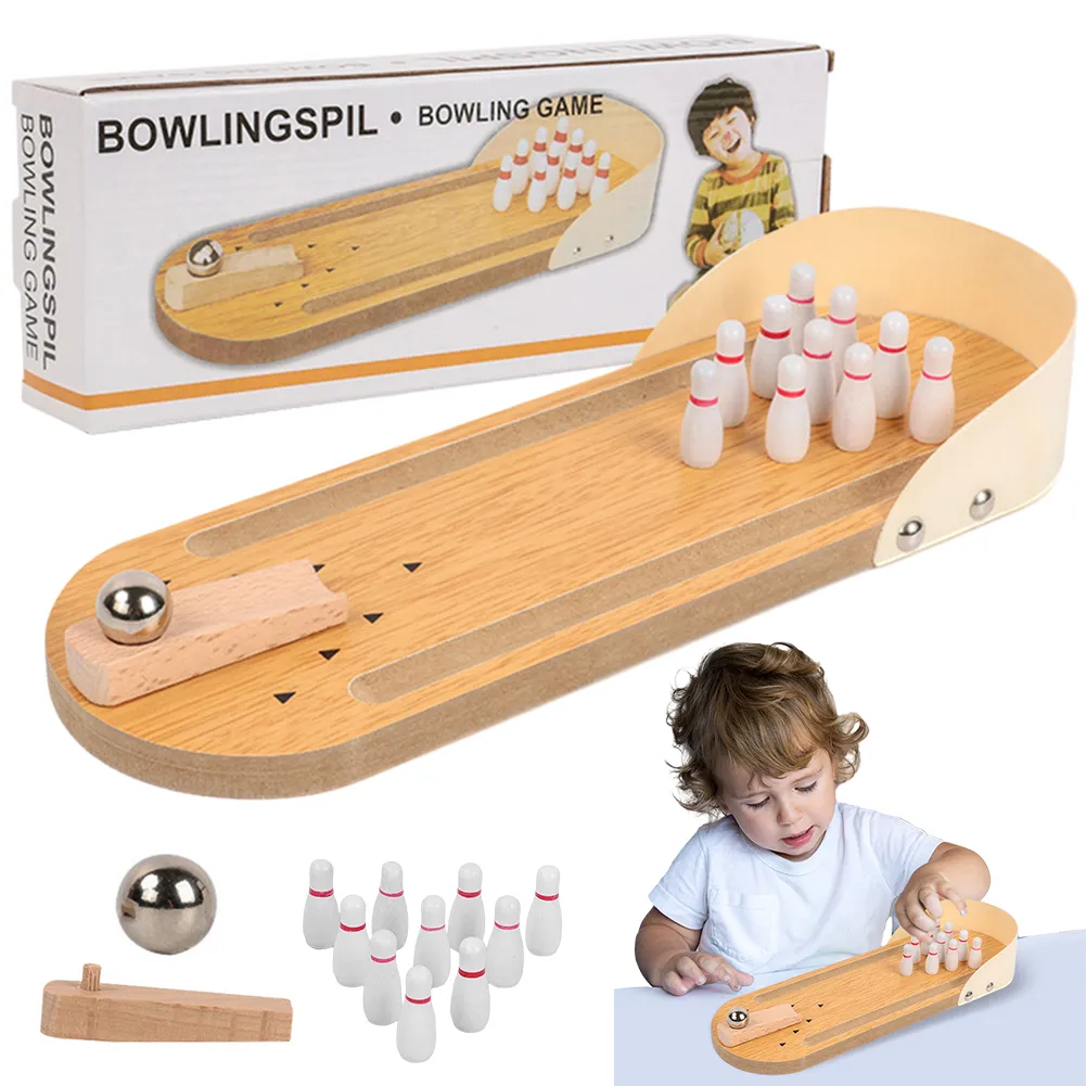 Mini Boeling Tabletop Mini Bowling Game Set Portable 10 Pin... From Ddmydec, $82.15 ...