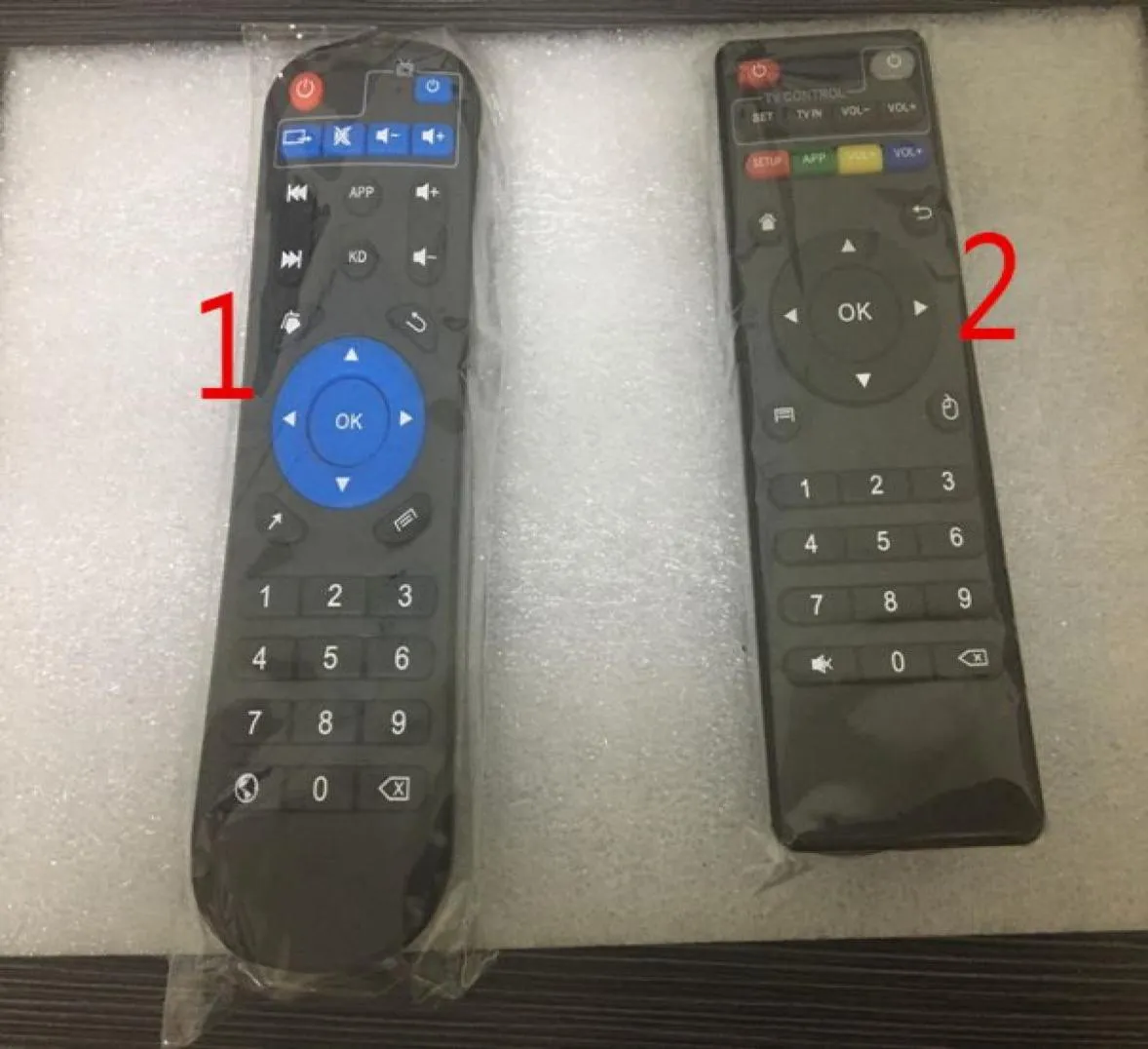 10pcs Universal IR Remote Control مع وظيفة التعلم لـ Android TV Box H96 MXQ Pro TX6 T95X T95Z Plus TX3 X96 MINI3870271