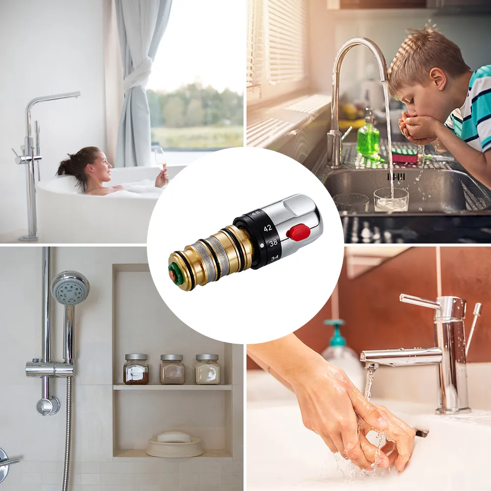 Brass Thermostatic Mixing Valve Chrome Anti Scald... From Ddmyearth ...