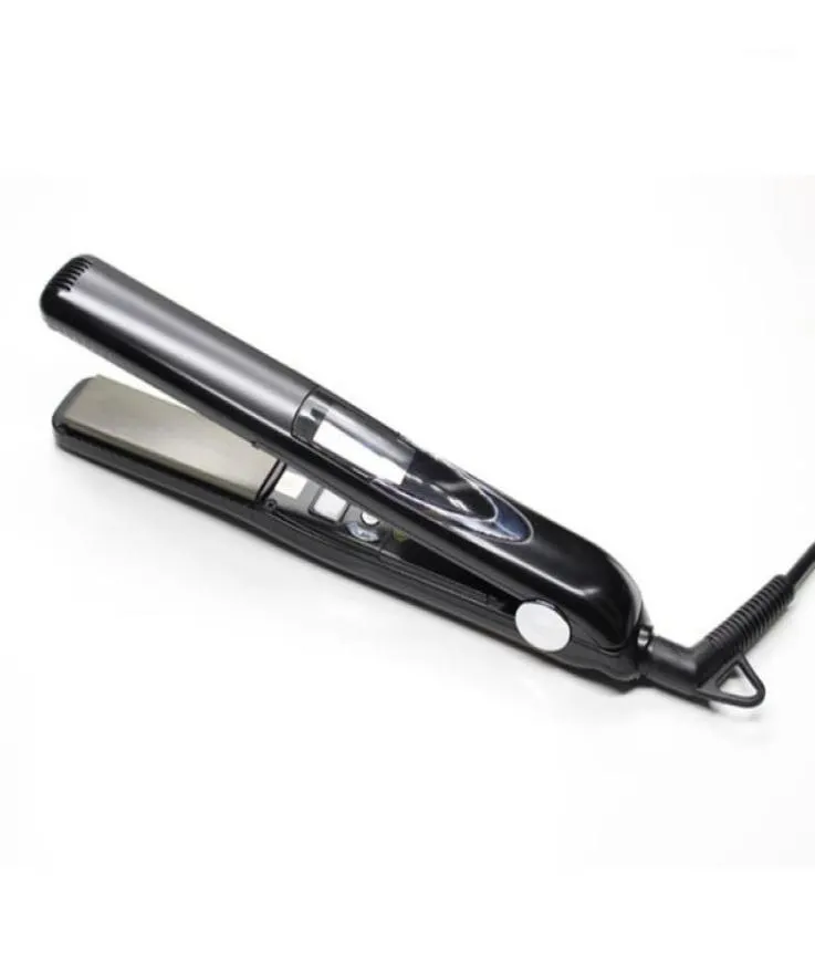 Professionell vibrerande titan Chapinha hårrätare Fast Rätträtning Flat Iron Super High Temperaturvärme IR17553359