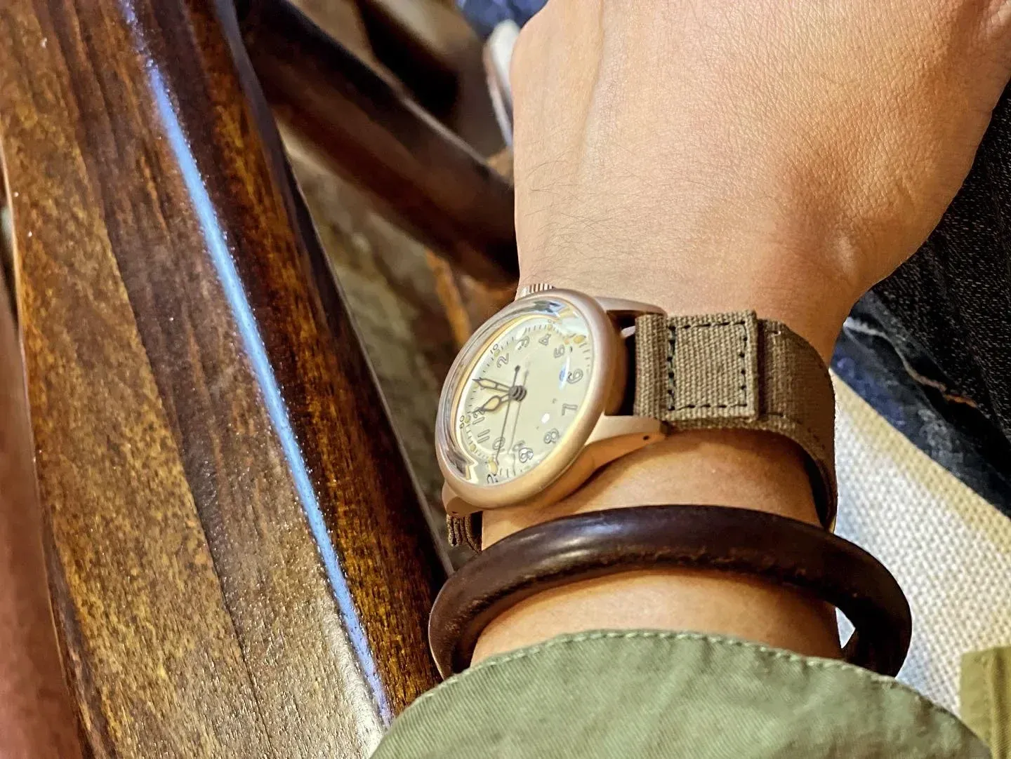 Military Watches for Men 36mm CuSn8 Bronze Field Watch, Automatic  Movement, Vintage-Inspired Timepiece, Mens 36mm Watch