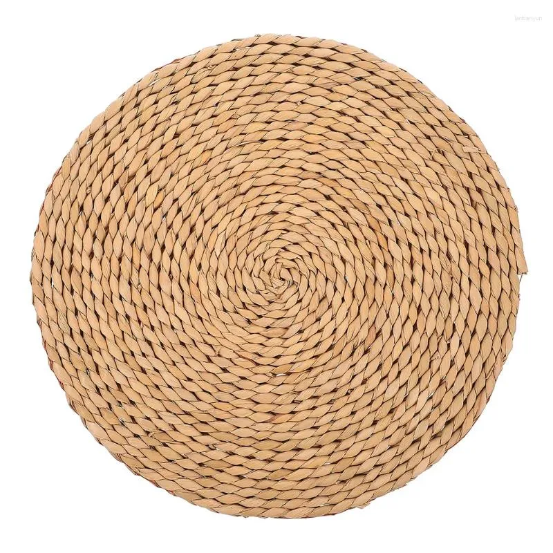 Pillow Grass Picnic Food Mat de nourriture décorative Round Porte-Yoga Méditation PAD SEATS SEAU SEAU SEAU SAGNIFIQUE S