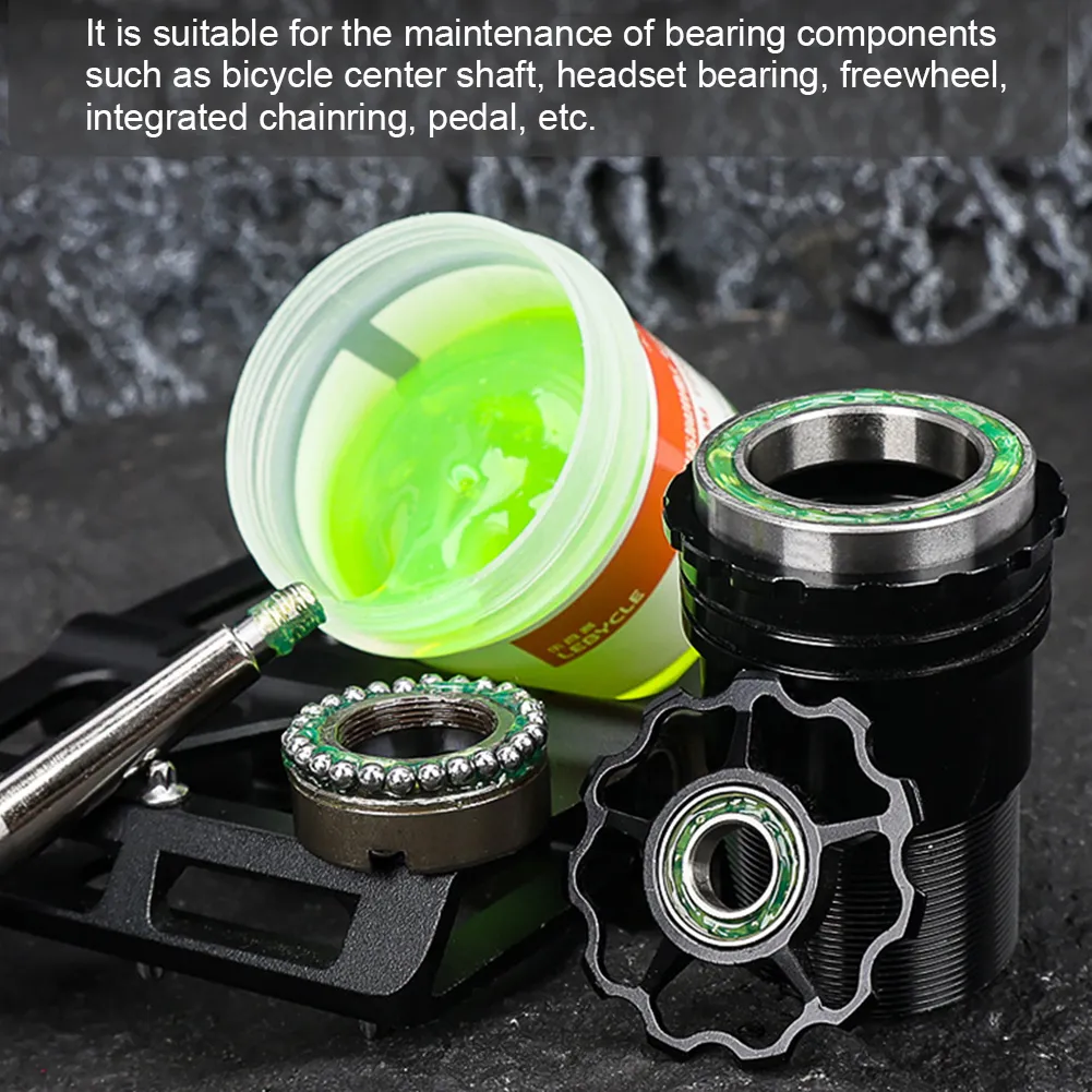 best lubricant for bicycle wheel bearings Green Cycle Grease Lubricant For Bike Gears, Bearings & Threads 30g – emf  Sports main image 0