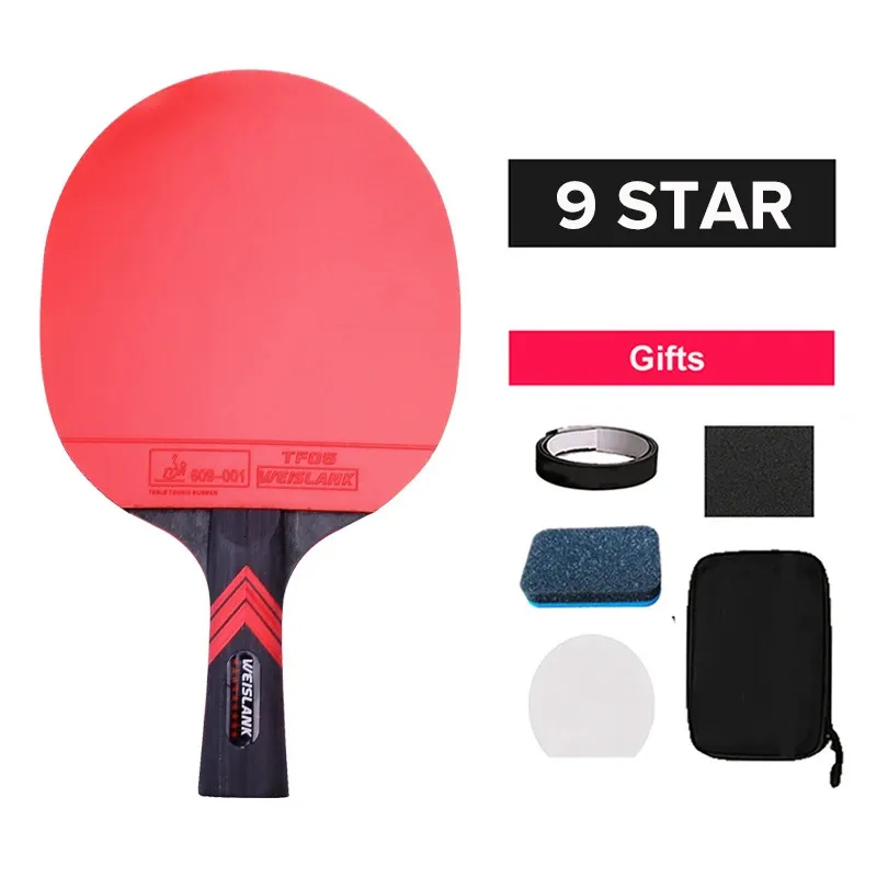 Tt Racket Pimple 9 Star Carbon Blade Professional Table Tennis Racket... From Zuo07, $29 ...