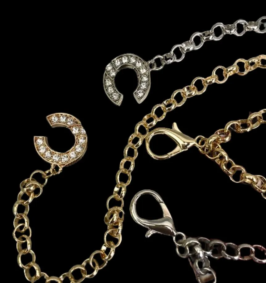 Chain Belt Chains Womens Waistband Designer Golden Sliver Belts Letters Luxury Waist Metal Girdle Accessories Jariser2299406