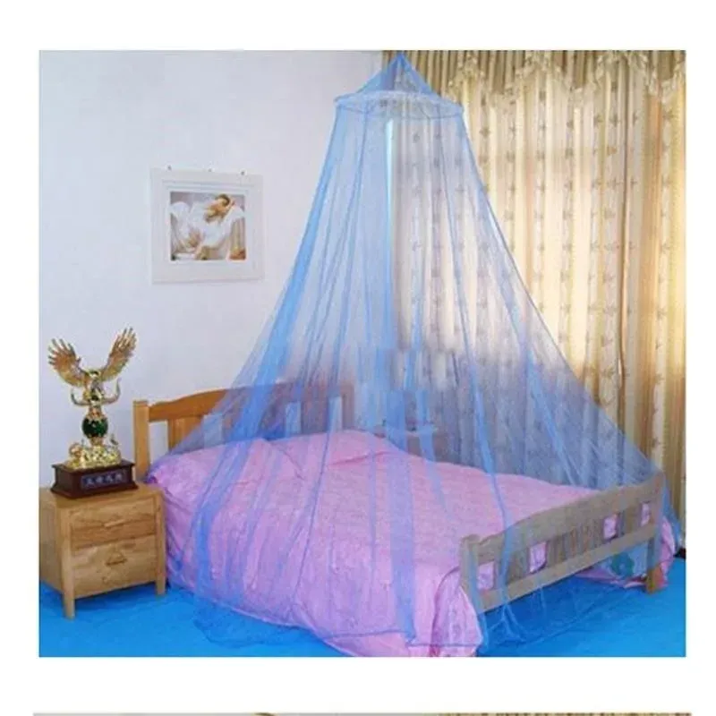 1pcs Hot Worldwide Elegant Round Lace Insect Bed Canopy Netting Curtain Dome Mosquito Net