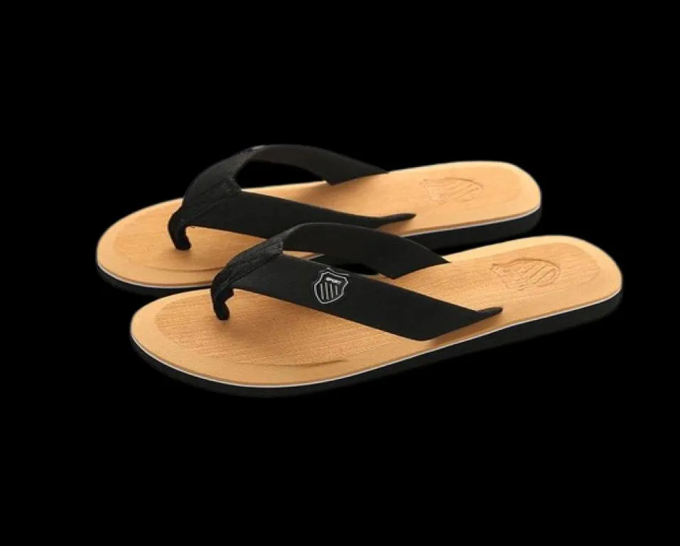 Kesmall Summer Beach Slippers Men Flip Flops High Quality Sandals Zapatos Hombreカジュアルシューズ全体WS32115385281