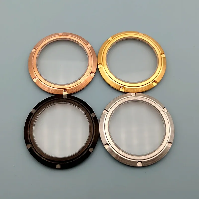 Mod Transparent Watch Back Cover Fits Seiko Turtle 6105 Tuna Can