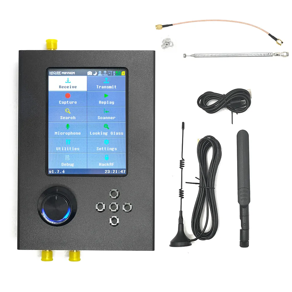 HackRF One Portapack H2 Software Defined Radio Receiver with V1