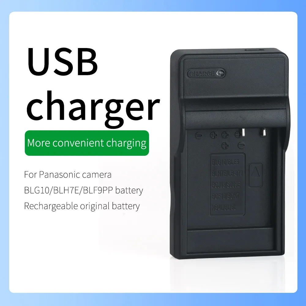for Panasonic Camera blh7e Battery Charger DC-GX880 DC-GX850 DC-GF9GK  DC-GF10GK DC-GF90 DC-GX800K DC-GX850P DC-GX880K DMC-GF7GK