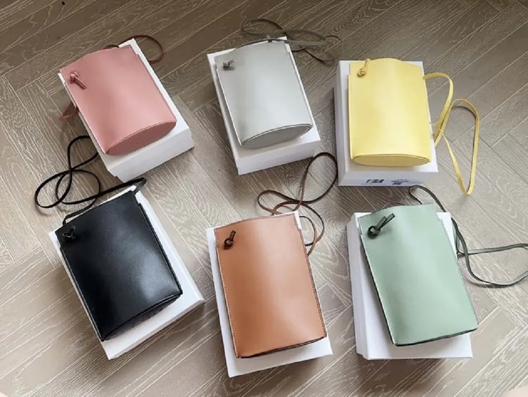 Mobiele olifantontwerper Schoudertassen vrouwen crossbody lederen glitter riem tas nieuwe veelkleurige dieptepunten mini pocket mobiele portemonnee kaarttas