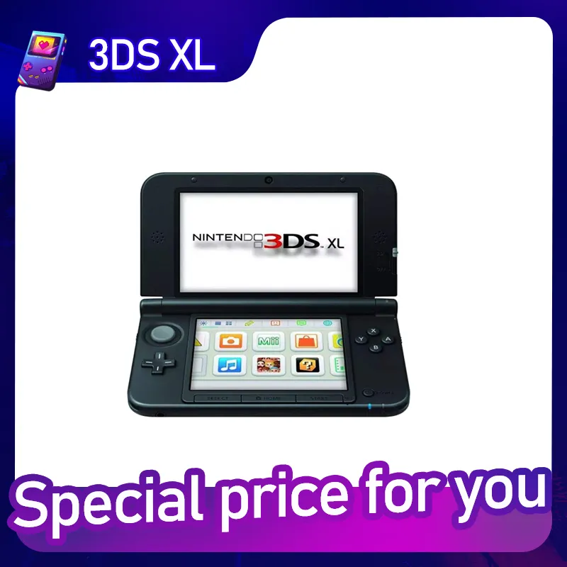 Nintendo 3DS XL Handheld Game Console Replacement Touch Screen LCD Display Cross Keyboard System Console Refurbished