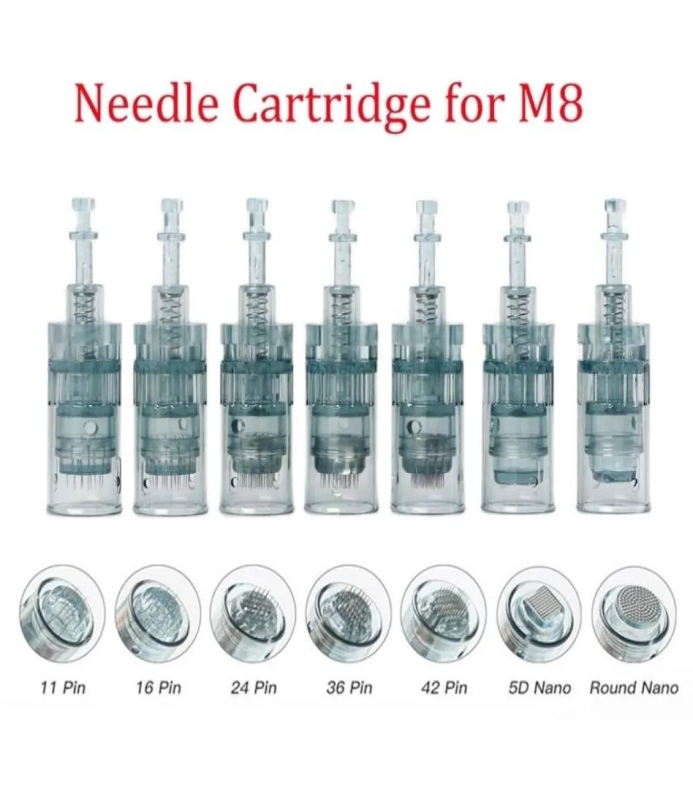 1020pcs Dr Pen M8 Naboczy igły BAGONET 11 16 36 42 Nano MTS Micro Igleing for DR Pen Microneedling 2112299031632