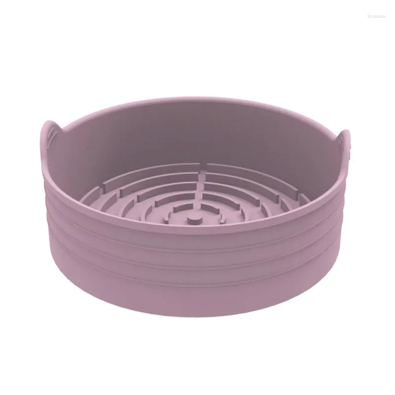 Double chaudières 23 Go d'air fryer silicone pot pain poulet frit poulet panier four chauffant plateau de pâtisserie accessoires de cuisine