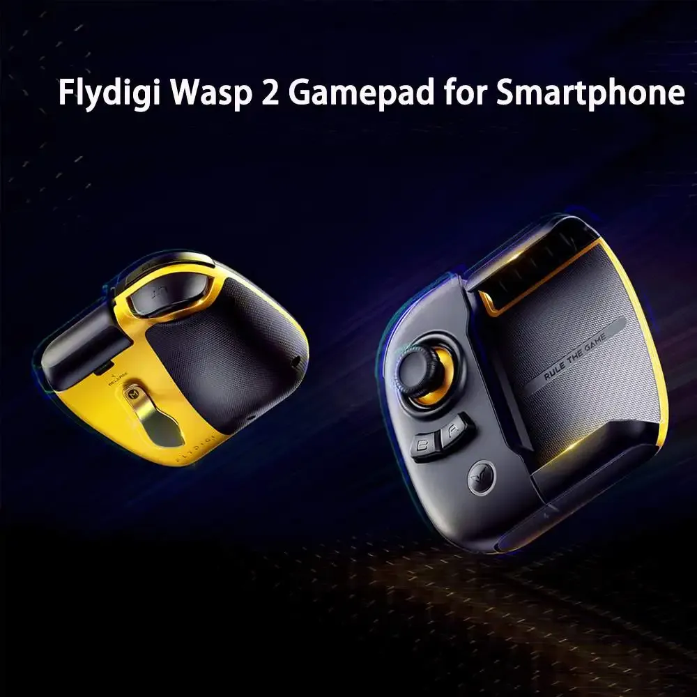 GamePads Flydigi Gamepad pour iPad Controller Wasp 2 Bluetooth Tablet One Hand Controller Gamepad Joystick pour le jeu mobile PUBG pour iPad