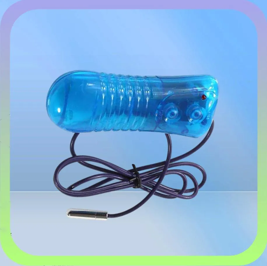 6 mm en acier inoxydable Sons urétraux Vibrateur Metal Penis Plug Vibrant Bullet 12 Modes Vibration Masturator Masturator Urethra Massage8989757