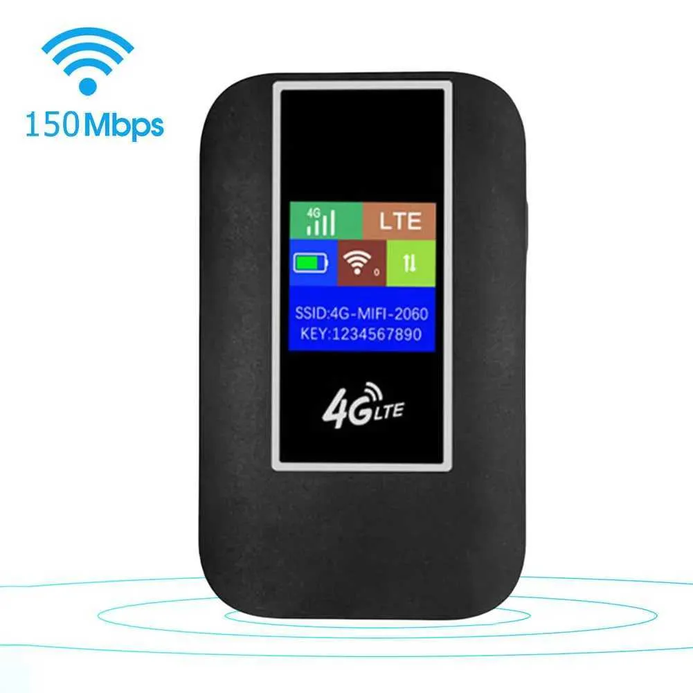 Routeur 4G LTE Internet sans fil Type-C 150 Mb/s, point d'accès mobile de poche avec emplacement pour carte SIM, modem-routeur pour la maison, le bureau ou la voiture_voghion.com