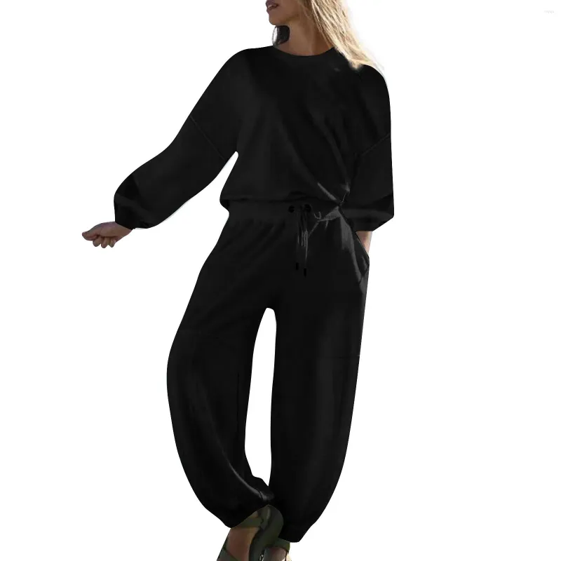 Pantalon à deux pièces pour femmes décontracté V-colme court à manches courtes bouton décoratifs up-shirtop femme jeunesse vêtements vêtements féminins 2024