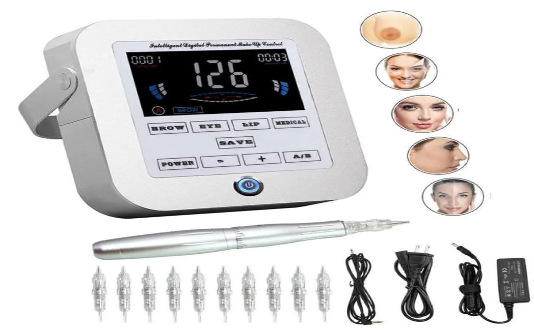 Biomaser Permanent Makeup Rotary Machine Kits Tattoo Kits Professional Pen Eyebrow Eyeliner LIP TATOUT SET 2011123690750