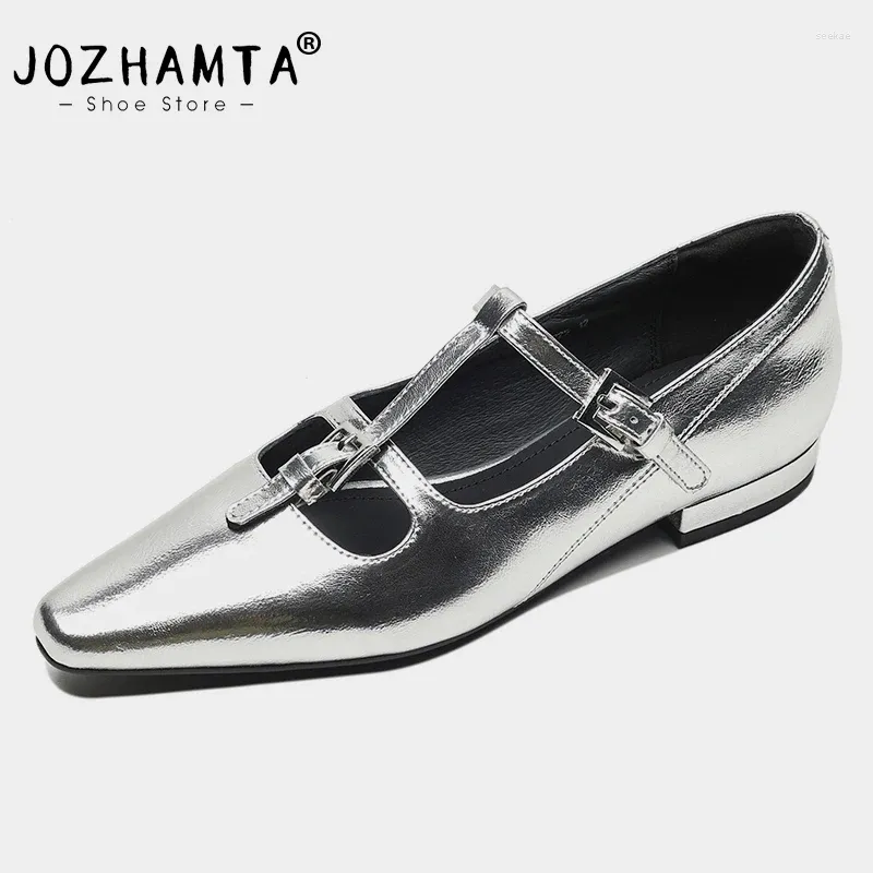 Повседневная обувь jozhamta Размер 34-39 Женщины Квартиры настоящие кожа