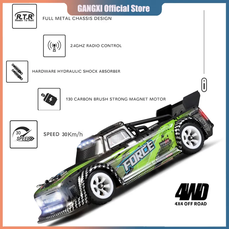 Park10toy WLtoys K989 Upgraded 284131 1/28 With Led Lights 2.4G