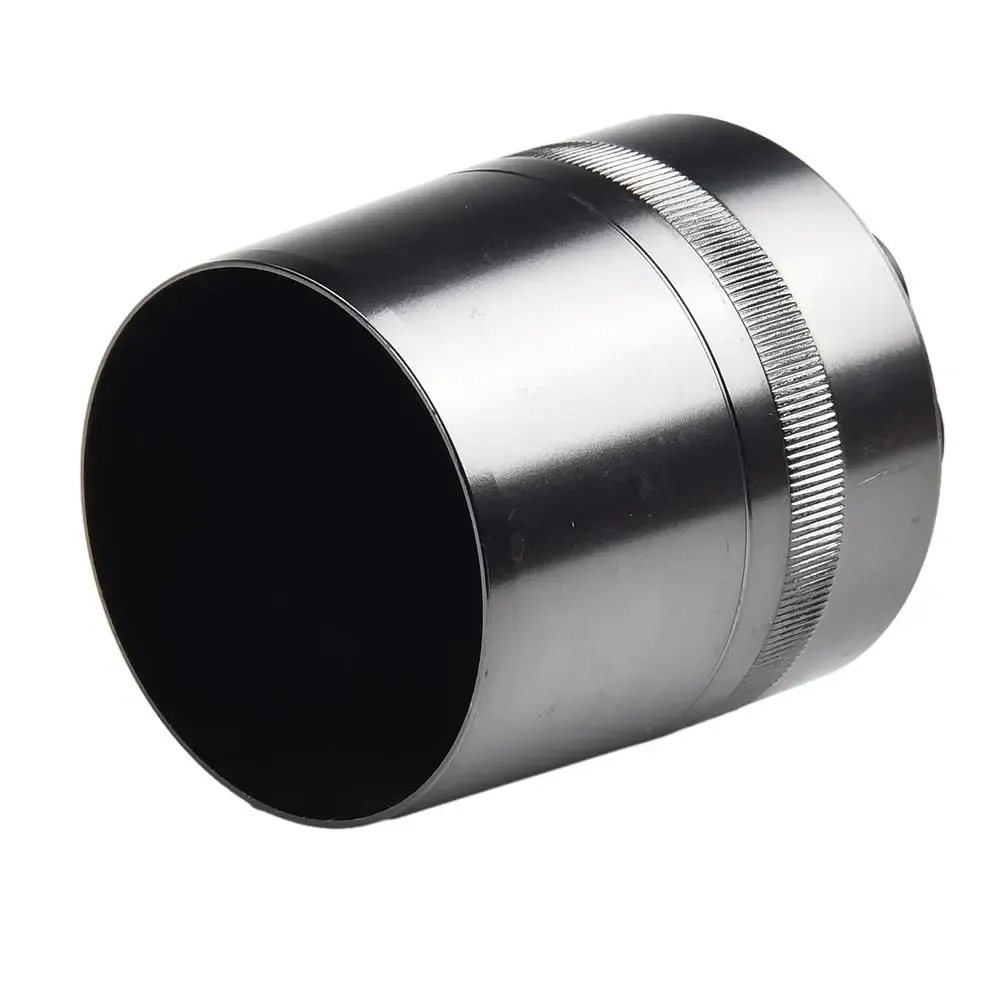 10x Black Plastic End Caps 2.5 Inch – For Fishing Rod Tubes, Postal Tubes, Containers, Made In UK