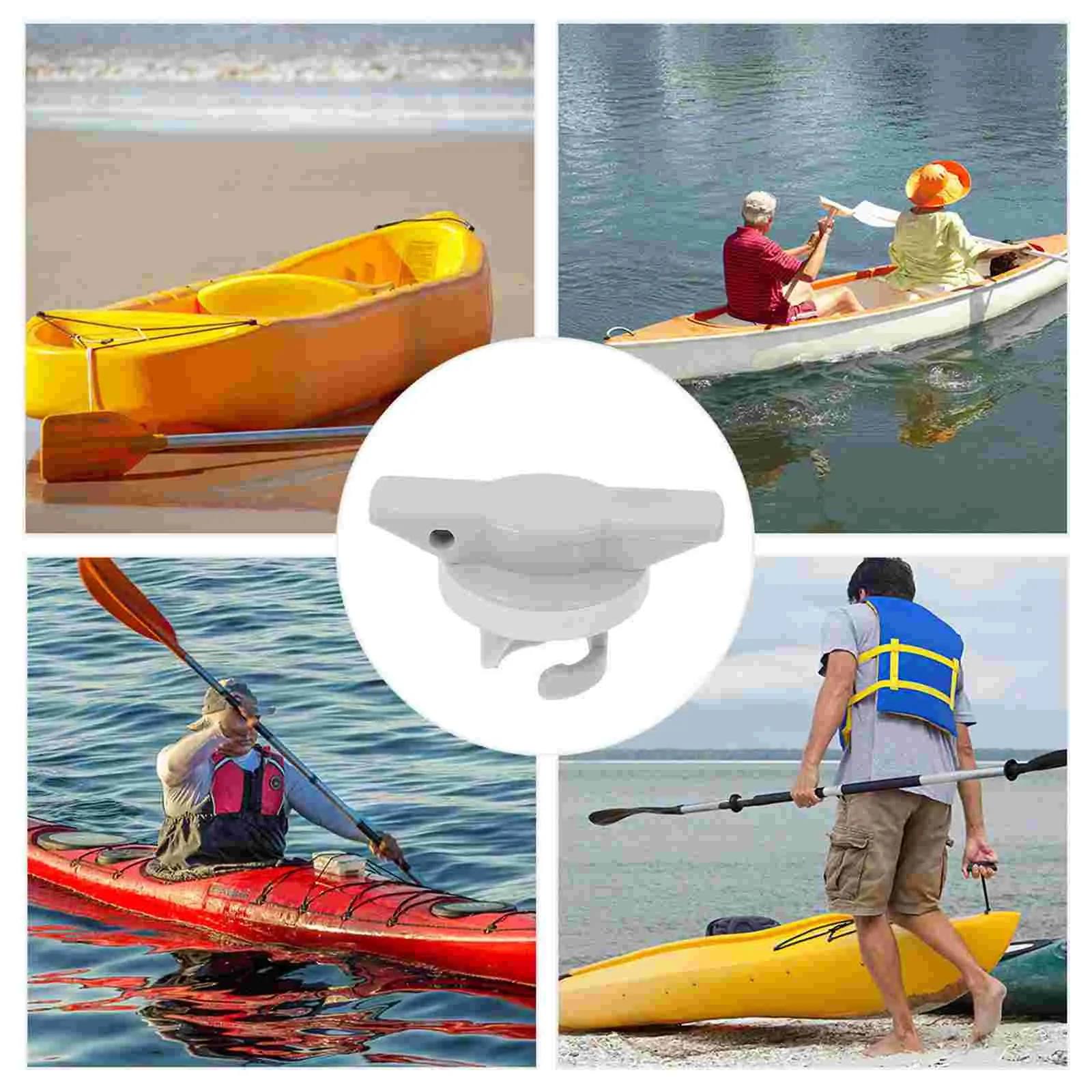 2 Adaptateurs Pompe SUP Pour Kayak - Gonflage Rapide, Valve Haute Pression, Orange