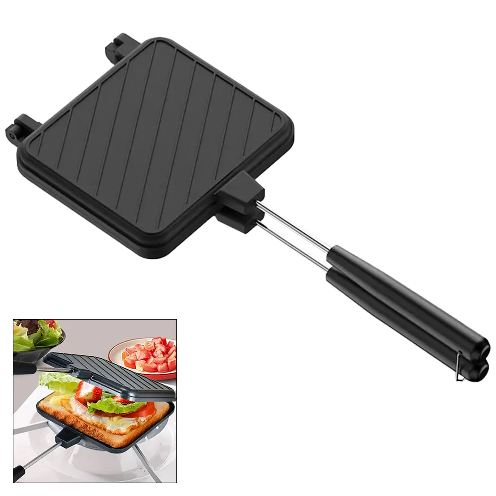 Non Stick Gas Toaster Sandwich Maker With Double Burkina Faso