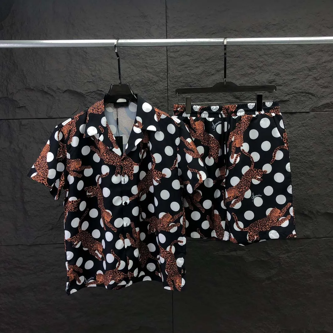 2Casablanc Shirt 22SS Designer Shirts Masao San Print Mens Casual Shirt Womens Loose Silk Casablacnca Shirt Kort ärmar Luxury T-shirt Högkvalitativ teesqw7