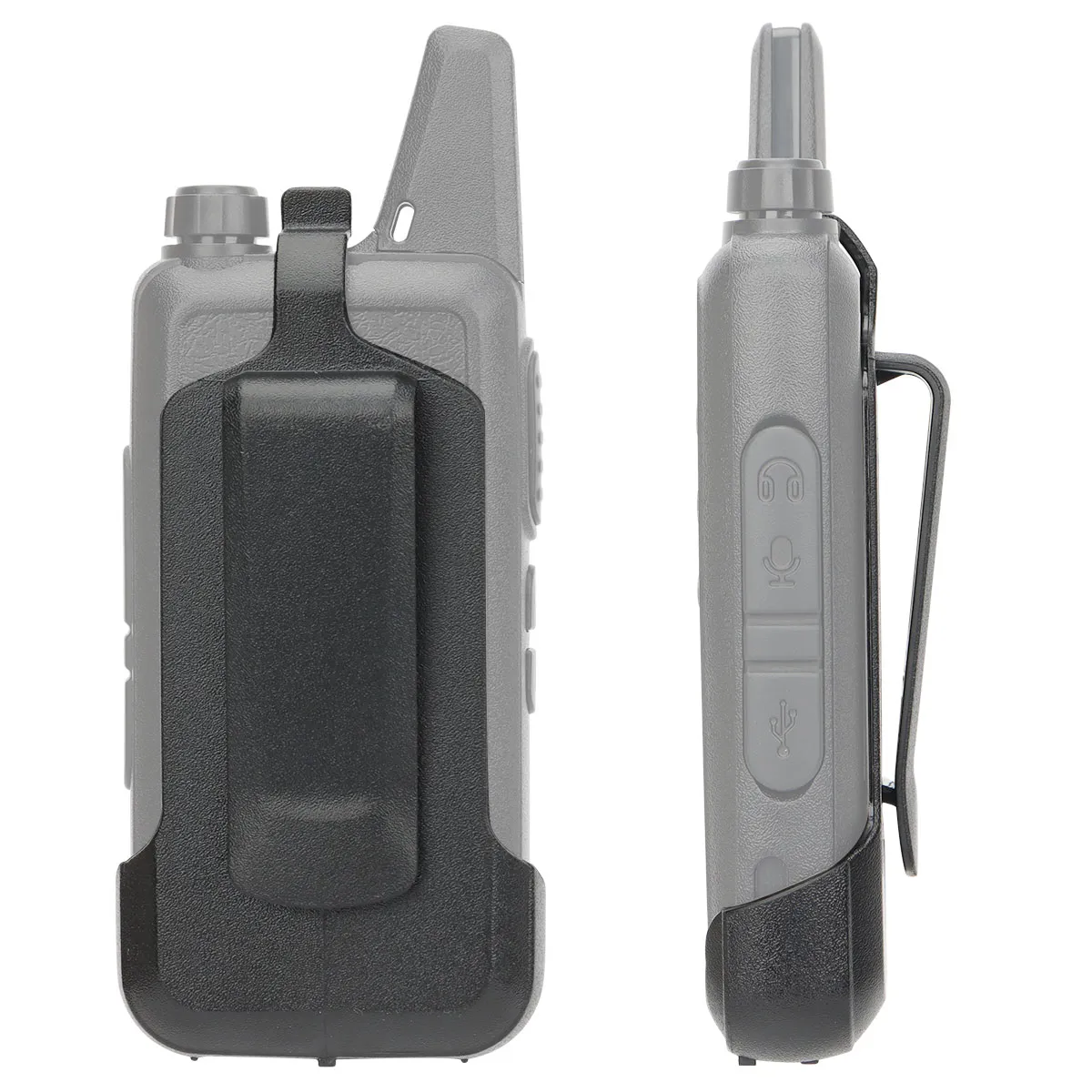 Оригинальный walkie talkie reft clip обратный зажим для Baofeng bf-t20 retevis rt622 rt22s для WLN KD-C1 Двухчастотные аксессуары 5/10/20pcs