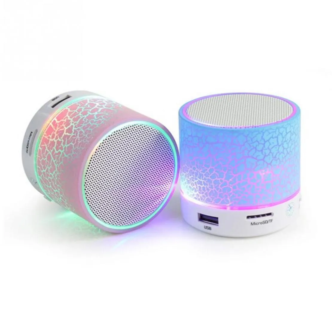 Getihu Bluetooth LED LED przenośny mini bezprzewodowy głośnik głośnikowy USB Radio FM MP3 Muzyka dźwięk Colum na PC Telefon komórkowy Xiaomi S2544298