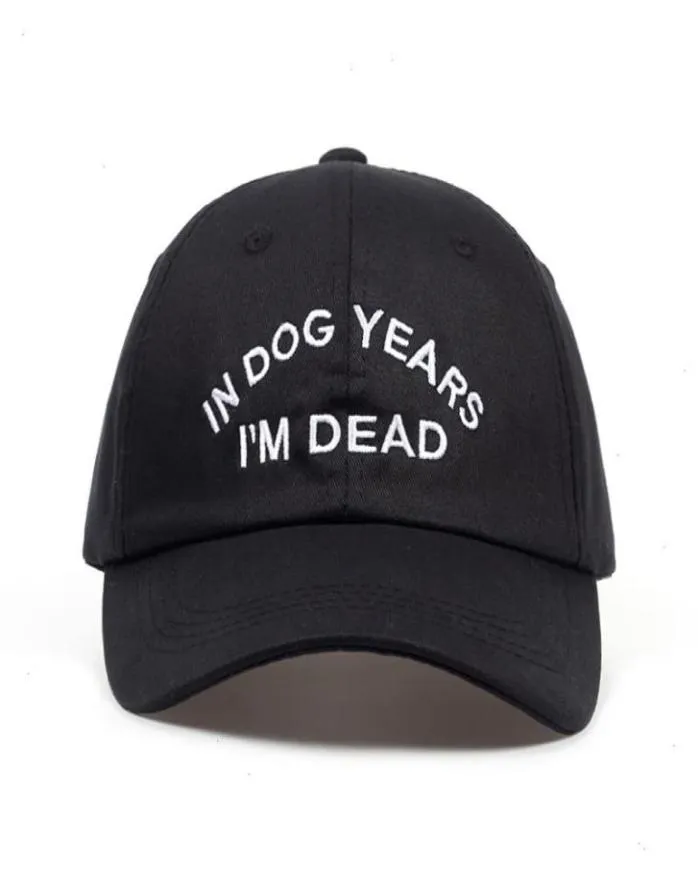 犬の年には、死んだ野球帽の刺繍パパ100コットン流行語スナップバックユニセックスファッション調整可能7786085