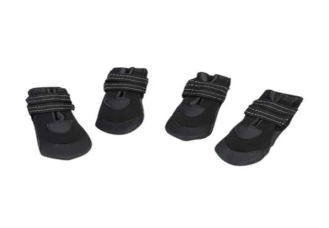 Ropa de perro impermeable zapatos luminosos gruesos tibios para perros pequeños antislip lluvia botas de nieve calcetines de cachorros PUT Product Winte3828529