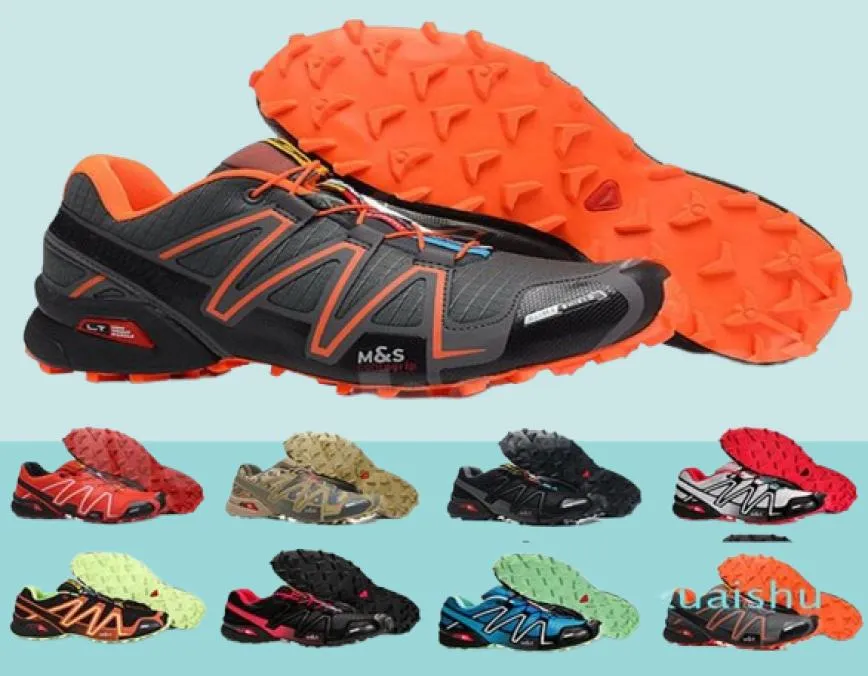 Chegada mens Zapatillas speedcross 4 tênis ao ar livre tênis à prova d'água de cross -country Sapatos atléticos Tamanho 3948 B73268741940