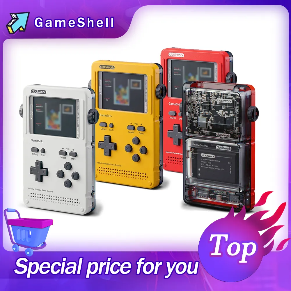 Clockwork GameShell Kit White