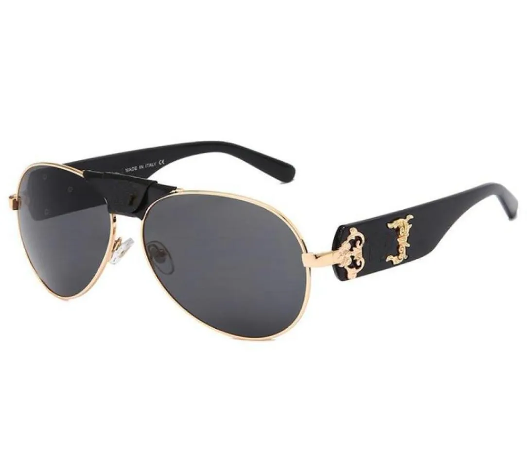 Fashion Barroce Pilot Sunglasses Gradiente de estilo de estilo de estilo de condução de marca retrô design de sol dos óculos de sol UV400 Dropship66675264