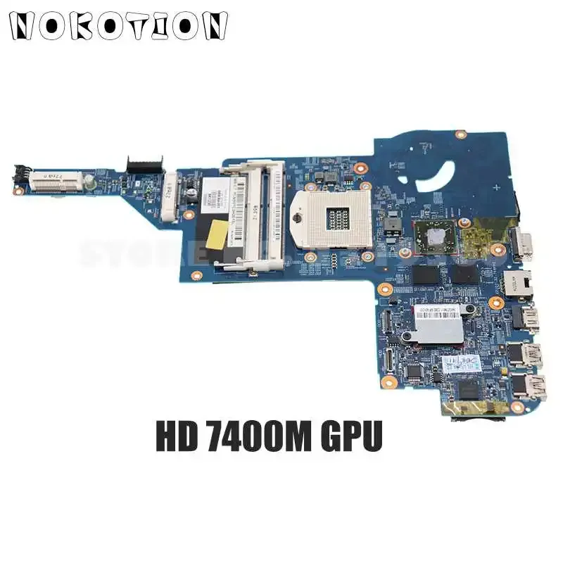 Moderkort Nokotion 669084001 669084501 669084601 48.4QC05.011 för HP Pavilion DM4 DM43000 Laptop Motherboard HD7400M HM67 DDR3