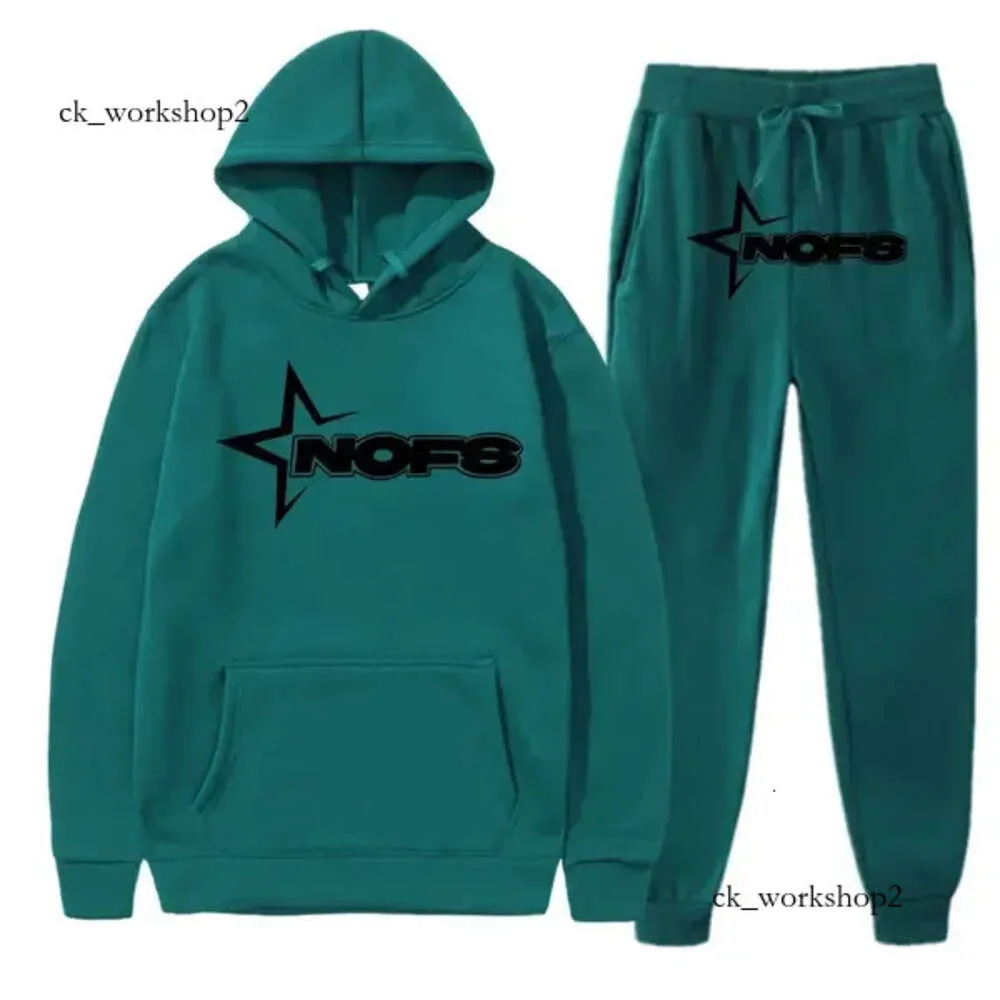 Designer Classic Style Nofs Y2K Tracksuit Hommes sets Spring Sports and Leisure Cotton Pure Coton Sweat à sweat à swets de couleur solide Sweats à capuche à la mode imprimés 760